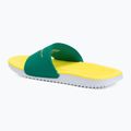 Vaikiškos šlepetės Nike Coffee malachite/sonic yellow/metallic gold 3