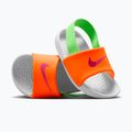 Vaikiškos šlepetės Nike Kawa total orange/green strike 3