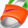 Vaikiškos šlepetės Nike Kawa total orange/green strike 7