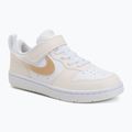 Vaikiški batai Nike Court Borough Low white/chalk/white/shimmer