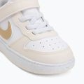 Vaikiški batai Nike Court Borough Low white/chalk/white/shimmer 7