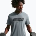 Vyriški treniruočių marškinėliai Nike Dri-Fit Winning smoke grey/black/black 3