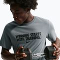 Vyriški treniruočių marškinėliai Nike Dri-Fit Winning smoke grey/black/black 5