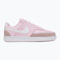Moteriški batai Nike Court Vision Low Suede pink foam/white 2
