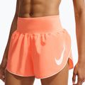 Moteriški bėgimo šortai Nike Tempo Swoosh Dri-Fit Mid-Rise Brief-Lined orange pulse/white