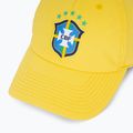 Kepurė su snapeliu Nike Club Brazil Poly canary 3