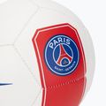 Mini futbolo kamuolys Nike Skills Paris-Saint Germain white/university red size 1 3