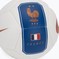 Mini futbolo kamuolys Nike Skills France white size 1 3