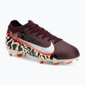 Vaikiški futbolo bateliai Nike United Jr. Mercurial Vapor 16 Pro FG burgundy crush/metallic silver