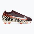 Vaikiški futbolo bateliai Nike United Jr. Mercurial Vapor 16 Pro FG burgundy crush/metallic silver 2