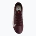 Vaikiški futbolo bateliai Nike United Jr. Mercurial Vapor 16 Pro FG burgundy crush/metallic silver 5