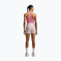 Moteriški bėgimo marškinėliai Nike Tempo Medium Support Cropped Sports Bra peony 3