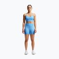 Moteriški šortai Nike Pro Sculpt High Waisted 5" Biker university blue/light photo blue/white 2
