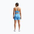 Moteriški šortai Nike Pro Sculpt High Waisted 5" Biker university blue/light photo blue/white 3