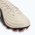 Vaikiški futbolo bateliai Nike United Jr. Tiempo Maestro Academy MG fossil/burgundy crush/metallic silver 7
