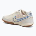 Vyriški futbolo bateliai Nike Tiempo Streetgato PRM IC coconut milk/gum medium brown/blue crystal 3