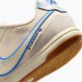 Vyriški futbolo bateliai Nike Tiempo Streetgato PRM IC coconut milk/gum medium brown/blue crystal 4