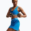 Moteriški treniruočių šortai Nike Pro 2in1 light photo blue/white 4