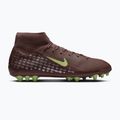 Vyriški futbolo bateliai Nike Mercurial Superfly 10 Academy Kylian Mbappé AG plum eclipse/metallic silver