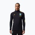 Vyriški futbolo marškinėliai ilgomis rankovėmis Brazil Strike Elite Jordan Dri-Fit Drill Top black/yellow pulse/light mint/P109C