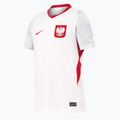 Vaikiški futbolo marškinėliai Nike Dri-Fit Poland Stadium Home 2026 white/field silver