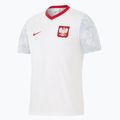 Vyriški futbolo marškinėliai Nike Dri-Fit Poland Home 2026 white/field silver