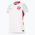 Moteriški futbolo marškinėliai Nike Dri-Fit Poland Stadium Home 2026 white/field silver 2