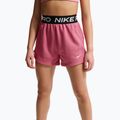 Vaikiški šortai Nike Pro Fleece Dri-Fit peony/peony/black/white 4
