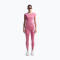 Moteriški bėgimo marškinėliai Nike Swoosh Run Dri-Fit peony/photon dust/white 2