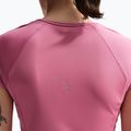 Moteriški bėgimo marškinėliai Nike Swoosh Run Dri-Fit peony/photon dust/white 6