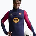 Vyriškas futbolo džemperis Nike FC Barcelona Strike Soccer Drill Top blackened blue/mineral yellow 4