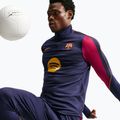 Vyriškas futbolo džemperis Nike FC Barcelona Strike Soccer Drill Top blackened blue/mineral yellow 5