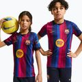 Vaikiški futbolo marškinėliai Nike FC Barcelona Dri-Fit Stadium Home deep garnet/blue void/mineral yellow 4