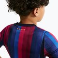 Vaikiški futbolo marškinėliai Nike FC Barcelona Dri-Fit Stadium Home deep garnet/blue void/mineral yellow 11
