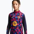 Vaikiškas futbolo džemperis Nike FC Barcelona Dri-Fit Strike Drill Top noble red/noble red/mineral yellow 4