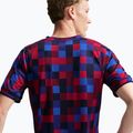 Vyriški futbolo marškinėliai Nike FC Barcelona Dri-Fit Pre-Match noble red/mineral yellow 5