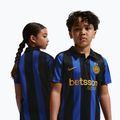 Vaikiški futbolo marškinėliai Nike Inter Milan Dri-Fit Stadium Home lyon blue/black/university gold 4