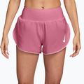 Moteriški bėgimo šortai Nike Tempo Swoosh Dri-Fit Mid-Rise Brief-Lined peony/pink foam/white