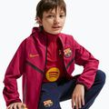 Vaikiška futbolo striukė Nike FC Barcelona Tech Full Zip noble red/black/mineral yellow 6