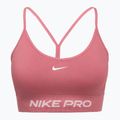 Treniruočių liemenėlė Nike Pro Seamless Light Support peony/white