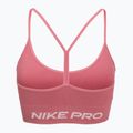 Treniruočių liemenėlė Nike Pro Seamless Light Support peony/white 2