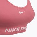 Treniruočių liemenėlė Nike Pro Seamless Light Support peony/white 3