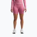 Moteriški treniruočių šortai Nike Pro Seamless High Waisted Biker 5" peony/white
