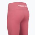Moteriškos treniruočių tamprės Nike Pro Seamless High Waisted 7/8 peony/white 4