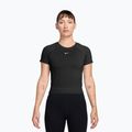 Moteriški treniruočių marškinėliai Nike Pro Seamless Dri-Fit black/white