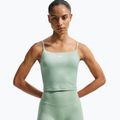 Moteriški treniruočių marškinėliai Nike One Medium Support steam/white