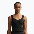 Moteriški treniruočių marškinėliai Nike Pro Sculpt Medium Support Padded Tank black/white