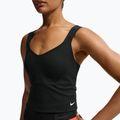 Moteriški treniruočių marškinėliai Nike Pro Sculpt Medium Support Padded Tank black/white 4