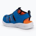 Vaikiškos basutės SKECHERS S-Lights Sola Glow blue/lime 3