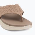Moteriškos šlepetės SKECHERS Ultra Flex 3.0 Rhythm Waves brown 7